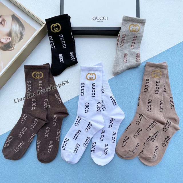 gucci古奇專櫃爆款專櫃對版襪子純棉 mmyj1802